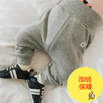 寶寶加絨護(hù)肚褲