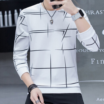 凱樂凡 長袖 男士T恤 白色1811 XL，L，M，XXL，XXXL，加大