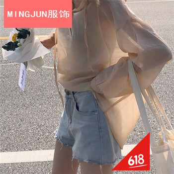 時尚牛仔連衣裙，微胖女生的福音