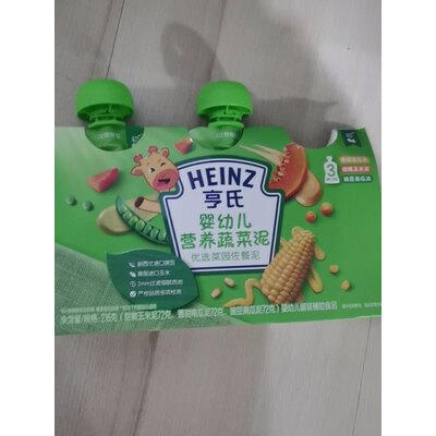 亲身吐槽亨氏果泥礼盒 三种口味果泥水果泥混合装 120g14袋真实感受曝光，优缺点内幕分析