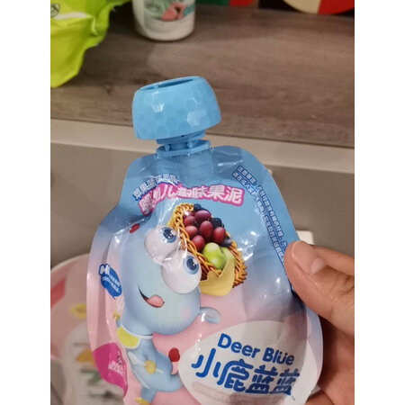 用户体验点评小鹿蓝蓝趣味婴幼儿果泥x6袋究竟好不好，评测二星期感受分享