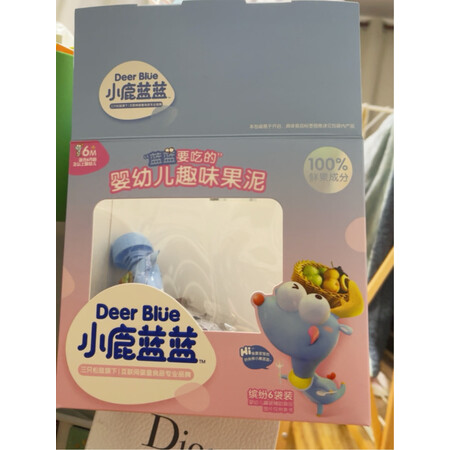 深度体验分析小鹿蓝蓝趣味婴幼儿果泥x6袋优缺点分析参考，看了就不会后悔
