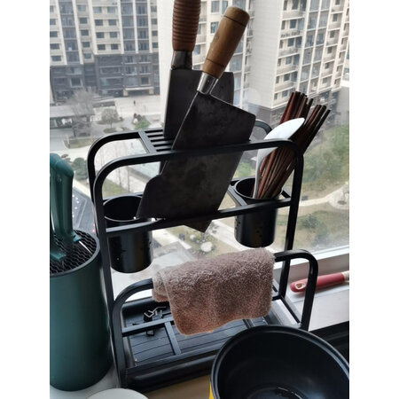 用后体验感受四季沐歌ZB01-7双砧板刀架真实反馈如何，评价真的好吗