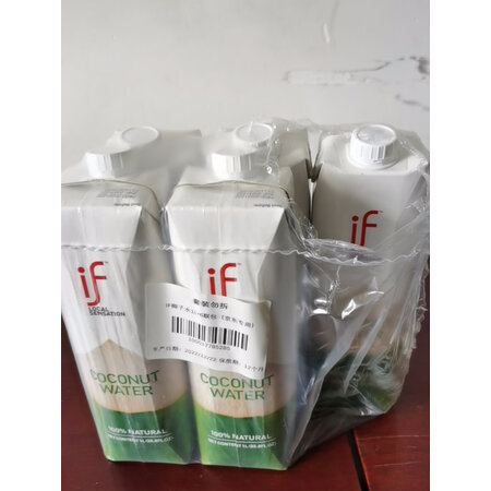 看看吐槽if100%椰子水 350ml6瓶 塑膜联包如何怎么样，使用报告曝光评测