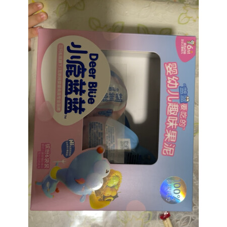用户体验点评小鹿蓝蓝趣味婴幼儿果泥x6袋究竟好不好，评测二星期感受分享