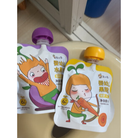 真实曝光窝小芽婴幼儿水果泥（西梅梨苹果）80g使用感受好不好，老手吐槽大实话