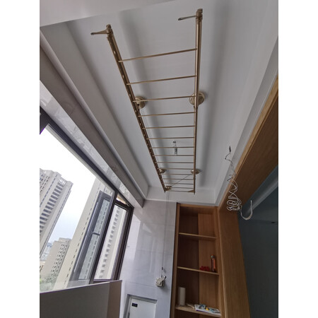 极致体验感受金贵夫人晾衣架-手摇晾衣架真实感受质量，大家可能不知的秘密