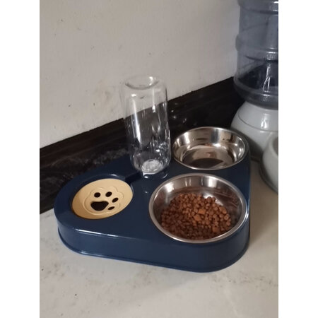 感受对比一下疯狂的主人疯狂的主人猫狗食碗蓝色评价真实好吗，口碑真实揭秘