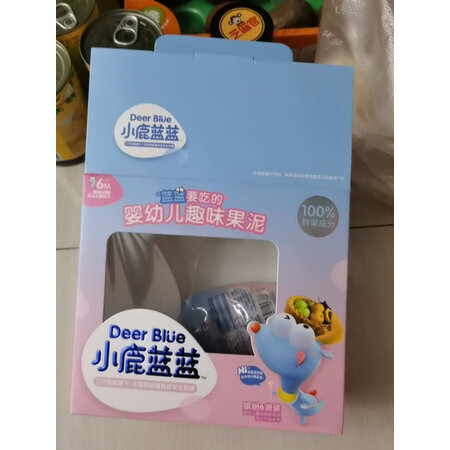 深度体验分析小鹿蓝蓝趣味婴幼儿果泥x6袋优缺点分析参考，看了就不会后悔