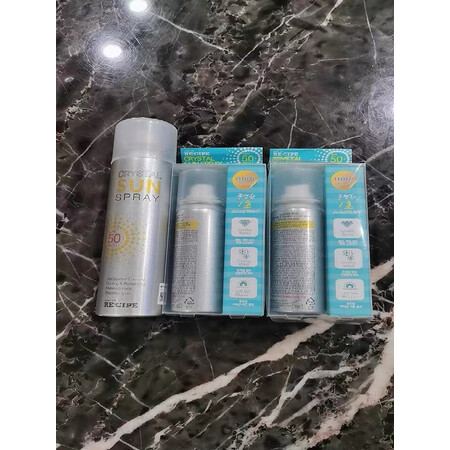 深度点评感受RECIPE水晶防晒喷雾50ml真实体验爆料，看看三周真相分享！