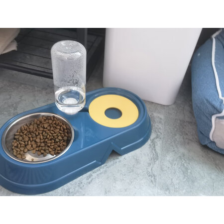 感受对比一下疯狂的主人疯狂的主人猫狗食碗蓝色评价真实好吗，口碑真实揭秘