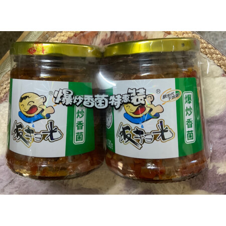 比较点评饭扫光饭扫光新生代下饭菜两联瓶野香菌280g2划算不划算，大神吐槽真心话