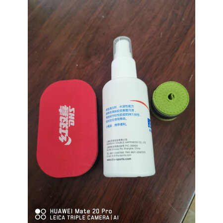 参考揭秘红双喜（DHS）乒乓球拍胶皮清洁剂真实反馈如何，了解三个月感受告知