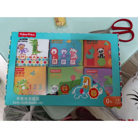 一起评测费雪（Fisher-Price）宝宝布书用户评价如何？用了半个月经验分享！