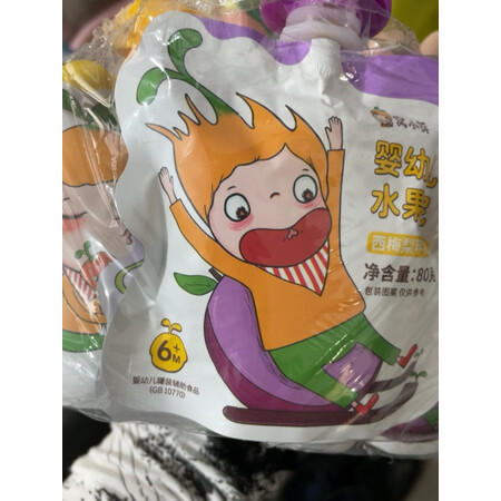 真实曝光窝小芽婴幼儿水果泥（西梅梨苹果）80g使用感受好不好，老手吐槽大实话