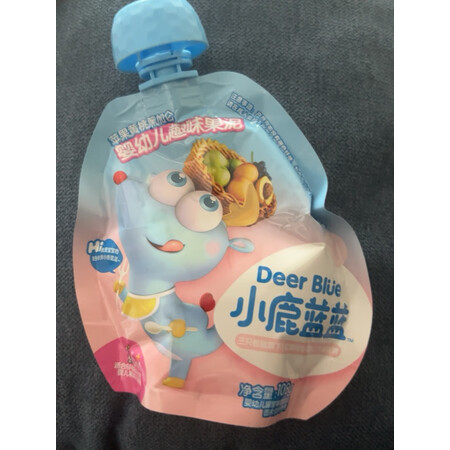 用户体验点评小鹿蓝蓝趣味婴幼儿果泥x6袋究竟好不好，评测二星期感受分享