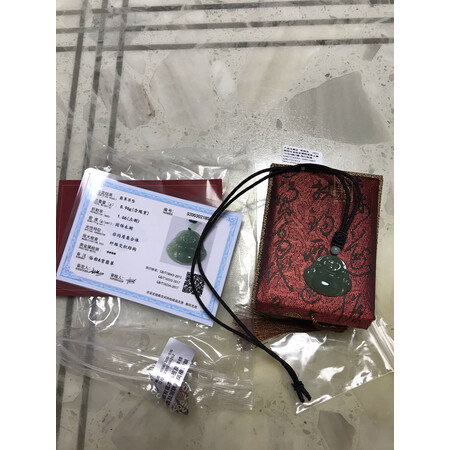 高手曝光凤禧翡翠佛公吊坠划算不划算，评测三周真相分享