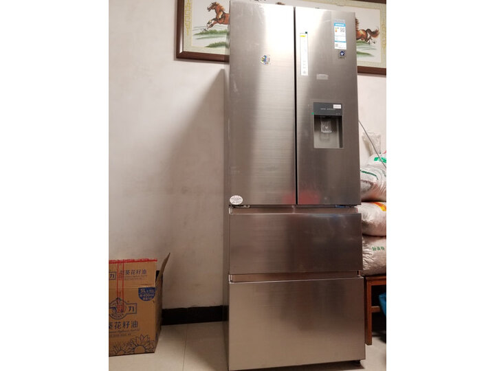 【测评曝光】海尔（Haier)451升变频风冷无霜四门冰箱BCD-451WDEAU1比较测评怎么样？？上档次吗，亲身体验诉说感受 首页推荐 第4张