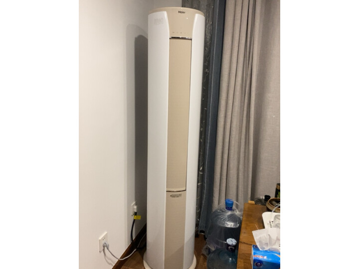 海尔（Haier）3匹 静悦 变频 冷暖 客厅家用空调立式柜机 新能效 自清洁 KFR-72LW-06KCA83U1 以旧换新_0 品测曝光 第5张