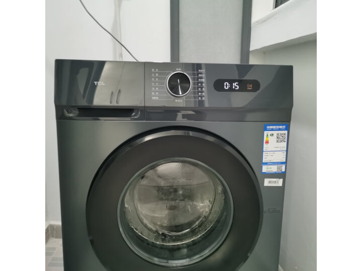 体验知道TCL 10KG变频滚筒洗衣机G100L130-B配置高不高？一个月使用感受曝光 心得分享 第4张