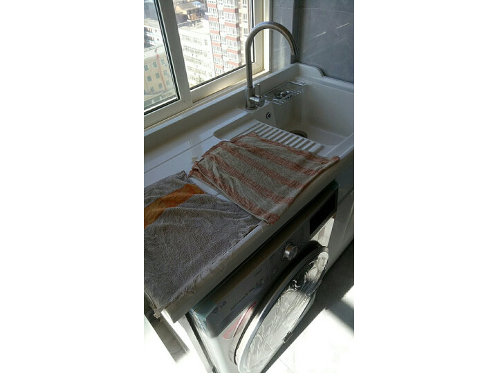 【测评揭秘】希箭 HOROW不锈钢洗衣机柜浴室柜台盆带搓衣板浴室柜组合套装新款质量评测怎么样？？值得入手吗【详情揭秘】 首页推荐 第3张