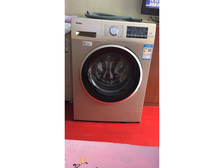 海尔（Haier) 10KG全自动BLDC变频滚筒高温除菌洗衣机 EG10014B39GU1 怎么样？好不好，优缺点区别有啥？ 首页推荐 第10张