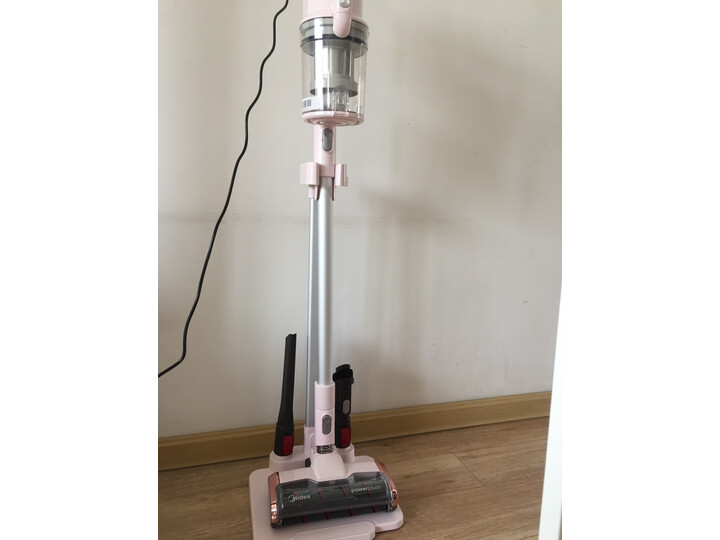 美的（Midea）无线手持充电吸尘器P6 家用静音吸尘器强力除螨 宠物适用120AW大吸力 深度除螨 高端手持P7 首页推荐 第8张