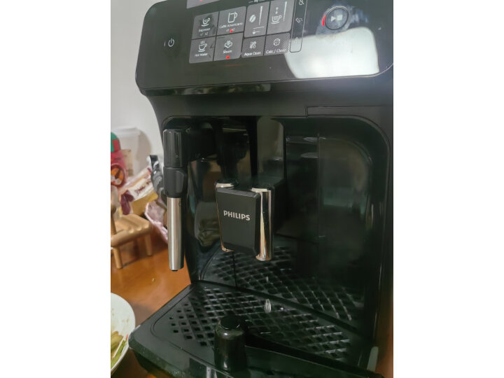 图文实测：飞利浦（PHILIPS）黑珍珠咖啡机EP1221好不好用？为何这款评价高 心得体验 第2张