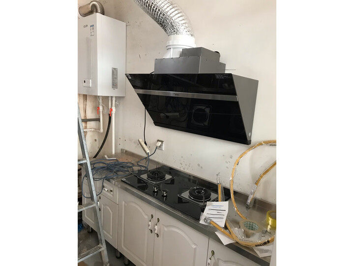 美的（Midea）升级21立方大吸力侧吸式油烟机灶具套装自动开合WIFI智能自清洁J20+216B怎么样？优缺点测评 首页推荐 第10张
