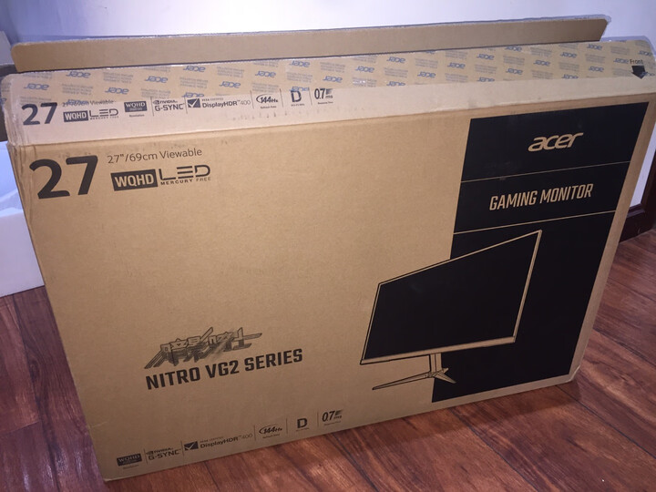 宏碁(Acer) 暗影骑士27英寸Nano IPS屏显示器畅玩吃鸡VG272U P新款评测怎么样啊？？上档次吗，亲身体验诉说感受 首页推荐 第3张