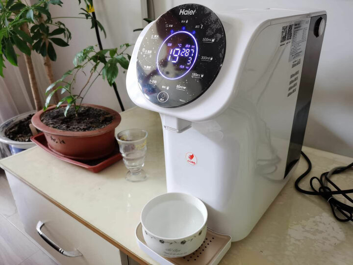 【插电即用】海尔（Haier）净水器7558-3家用净饮一体机好不好，说说最新使用感受如何？ 首页推荐 第4张