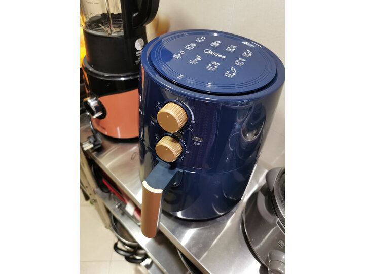 美的（Midea）空气炸锅 4.2L家用煎炸锅MF-KZ42E101L怎么样？对比评测分享【有图有真想】 首页推荐 第5张