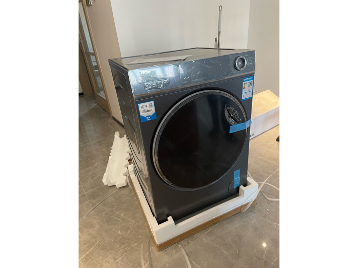 海尔精华洗滚筒洗衣机XQG100-BD14376LU1新款如何？最新用户使用点评曝光 心得体验 第1张