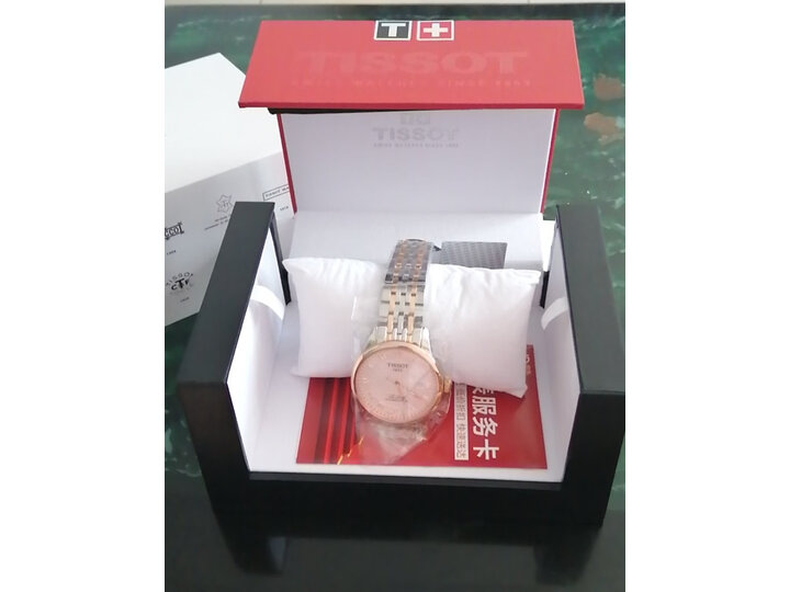 天梭(TISSOT)瑞士手表 力洛克系列钢带机械男士手表T006.407.11.033.00 比较测评怎么样？？内幕评测，有图有真相 首页推荐 第3张