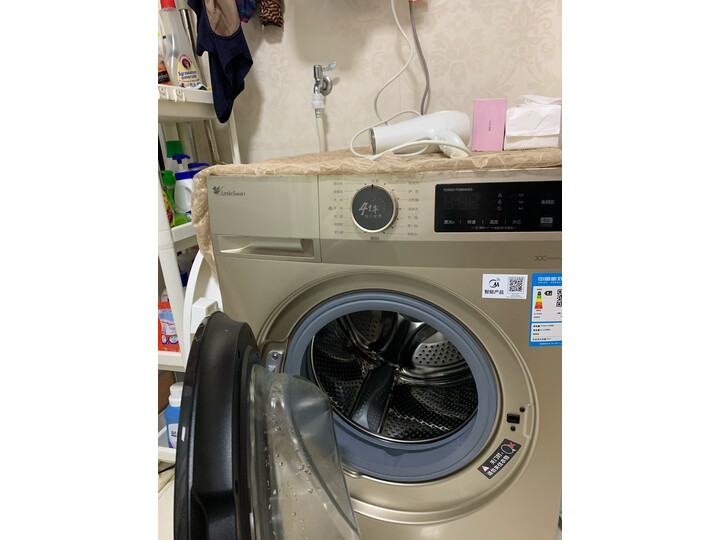小天鹅（LittleSwan）8公斤变频 滚筒洗衣机TG80V80WDG怎么样？吐槽最新使用感受！！ 首页推荐 第4张