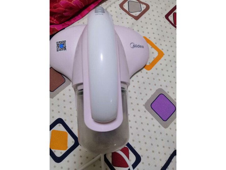 美的（Midea）除螨仪MC1 有线手持床上家用除螨仪 四重过滤 高频拍打 小型去除螨虫神器 粉色_0 首页推荐 第7张