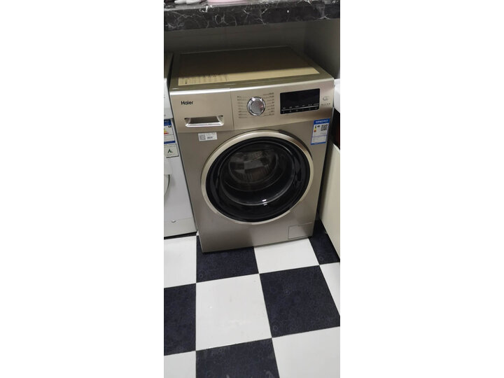 海尔（Haier) 10KG全自动BLDC变频滚筒高温除菌洗衣机 EG10014B39GU1 怎么样？好不好，优缺点区别有啥？ 首页推荐 第7张