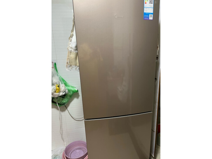 美的185升两门电冰箱BCD-185WM(E)性价比高不？一周使用测评分享 品测曝光 第3张