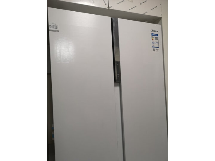 不说废话：美的60厘米薄系列485升电冰箱BCD-485WSPZM(E)配置高不？最真实使用感受曝光 心得分享 第1张