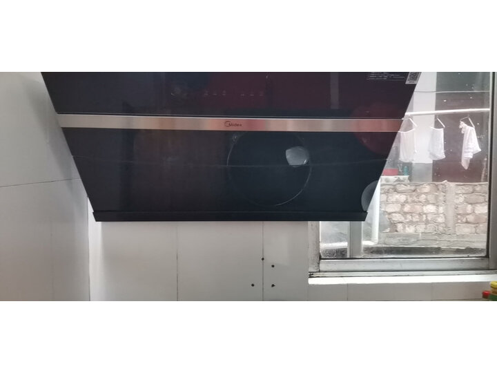 美的（Midea）升级21立方大吸力侧吸式油烟机灶具套装自动开合WIFI智能自清洁J20+216B怎么样？优缺点测评 首页推荐 第7张