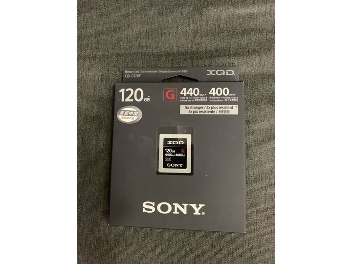 索尼（SONY）XQD存储卡QD-G120F 120G内存卡怎么样？优缺点如何，值得买吗【已解决】 首页推荐 第6张