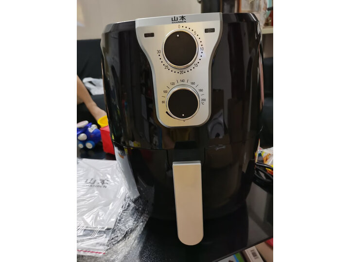 山本（SHANBEN） 8206空气炸锅4.5L容量家用多功能无油薯条机电炸锅薯条电烤箱低脂 8206 首页推荐 第12张