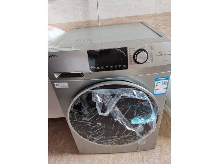 海尔（Haier)洗烘套装（XQG100-14BD70U1JD+HBNS100-Q986U1）怎样【真实评测揭秘】内幕评测，有图有真相 首页推荐 第4张