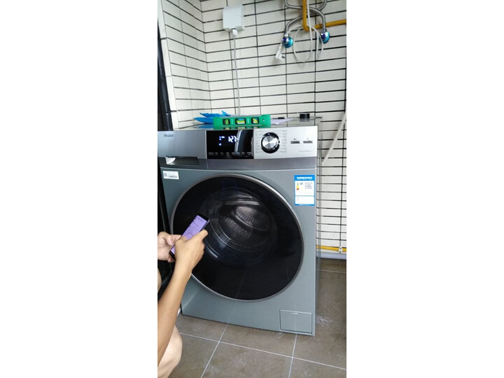 【最新测评详解】海尔（Haier)洗烘套装（XQG100-14BD70U1JD+HBNS100-Q986U1）新款质量评测怎么样？？内幕评测，有图有真相 首页推荐 第6张