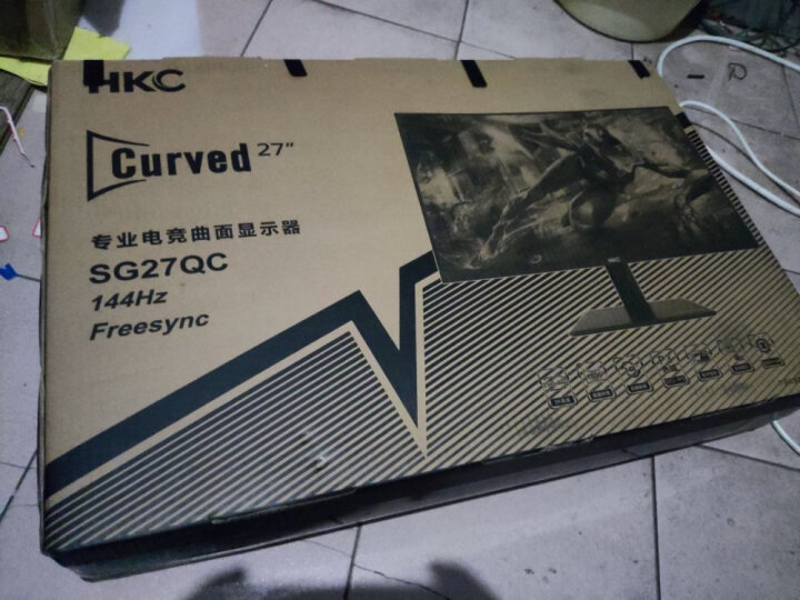 HKC 31.5英寸高清2K曲面显示器SG32QC质量配置高？优缺点深度测评 心得体验 第10张