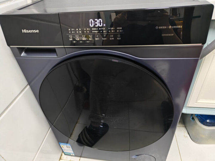 值得珍惜：海信滚筒洗衣机全自动HD100DG12F吐槽口碑差？性能比较分析 心得分享 第5张