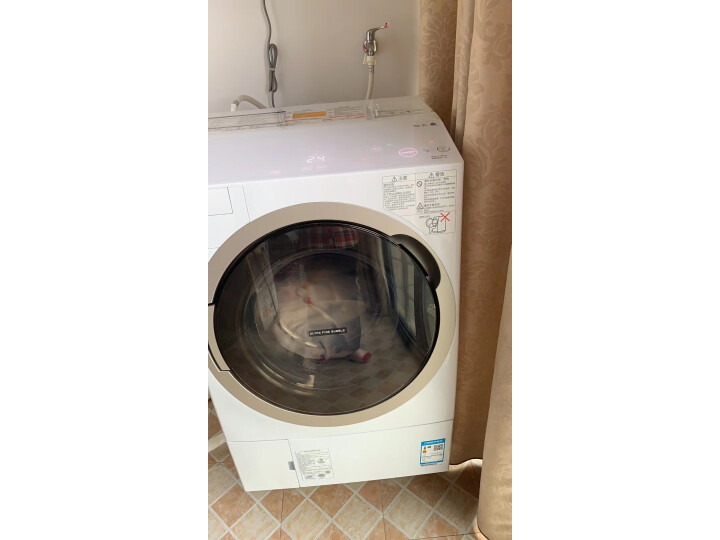 东芝 TOSHIBA x6滚筒洗衣机DGH-117X6D配置高不高？一个月使用感受曝光 心得分享 第6张