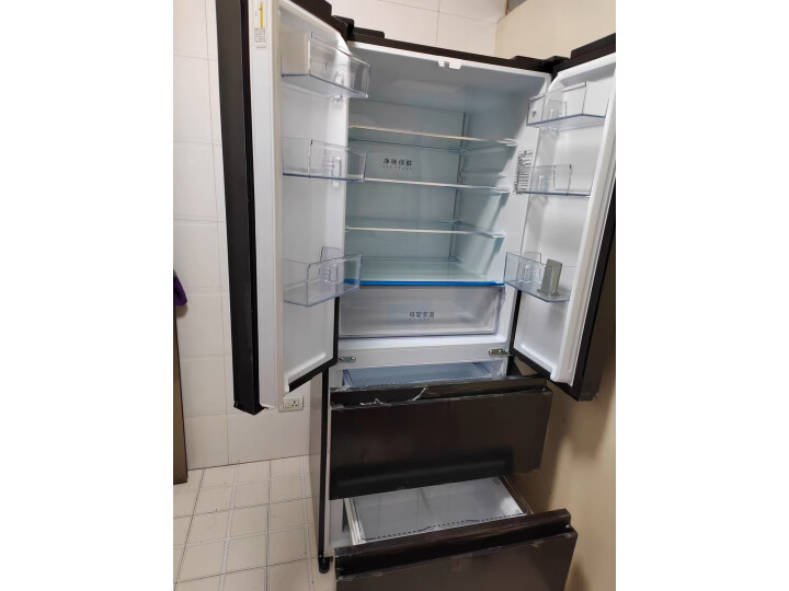 海尔冰洗套装 335L超薄冰箱BCD-335WLHFD9DS评价真的好吗？入手质量详情测评分享 心得分享 第1张