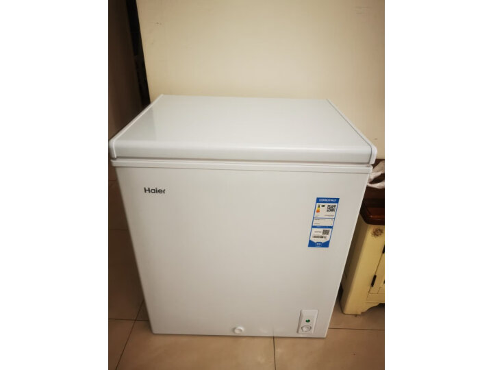 上手揭秘海尔（Haier）142升低霜家用冰柜BC-BD-142GHD划算不划算，看看三星期真相分享 心得评测 第1张