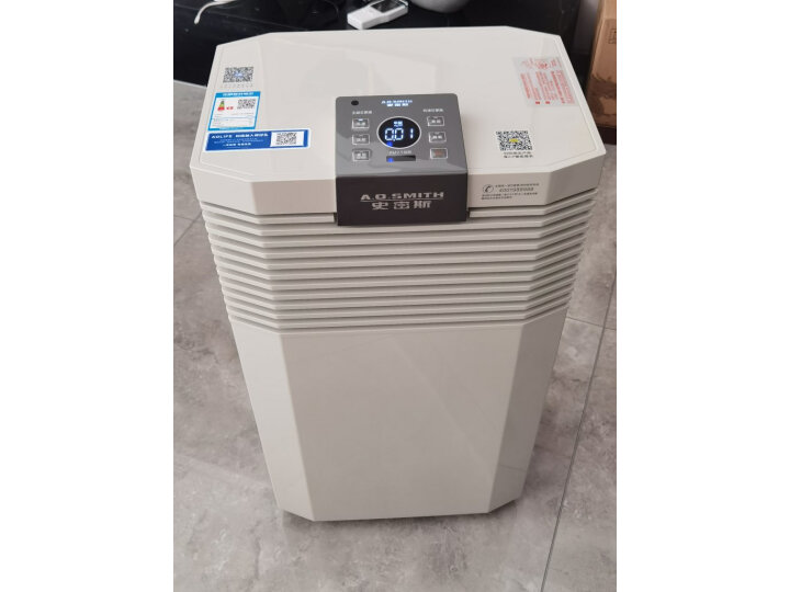 测评A.O.史密斯空气净化器KJ800F-C15-PF+实测如何【使用详解】详情分享 对比评测 第5张